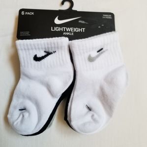 Nike toddler lightweight ankle socks 6pairs